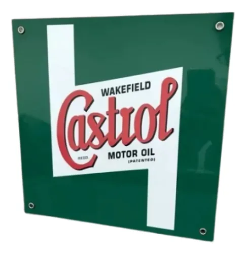 Cartel Castrol Oil Racing Vintage - A Pedido_exkarg X