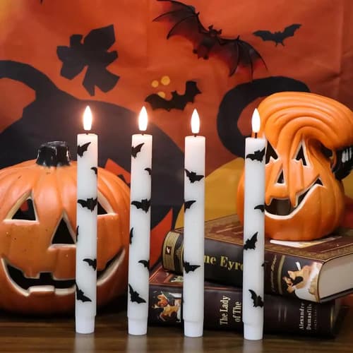 Set Velas Halloween Halloween Flameless - A Pedido_exkarg 3
