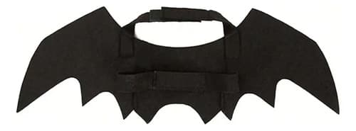 Disfraz Para Gatos Alas De Murcielago - A Pedido_exkarg Negro