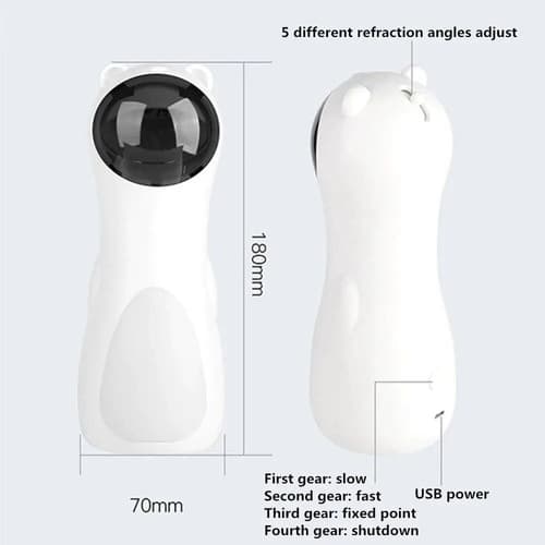 Juguete Laser Interactivo Para Gatos - A Pedido_exkarg 5