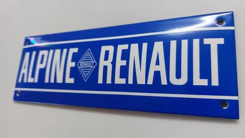 Cartel Decorativo Alpine Renault - A Pedido_exkarg X 3