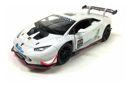 Carrito Blanco Lamborghini Huracan Lp620-2 Super Trofeo
