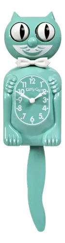 Reloj De Pared Kit Kat Ocean - A Pedido_exkarg Verde Agua 2