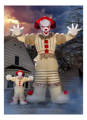 Payaso Pennywise Inflable Gigante D25 Pies - A Pedido_exkarg Piel