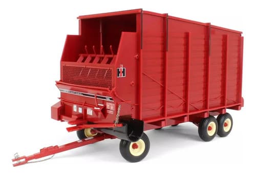 1/16 Ih 120 Vagón De Forraje Zjd1920 - A Pedido_exkarg Rojo 3