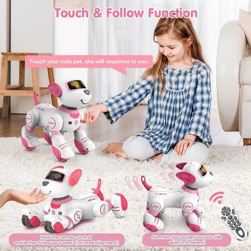 Perro Robot Vatos - A Pedido_exkarg Blanco 6