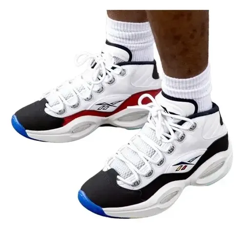 Botitas Reebok Question Iverson - A Pedido_exkarg Blanco 34,5 Ar 3
