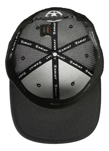 Gorra Ariat Aztec Black Flat Bill Para Hombre Negro Unitalla Geométrico 4