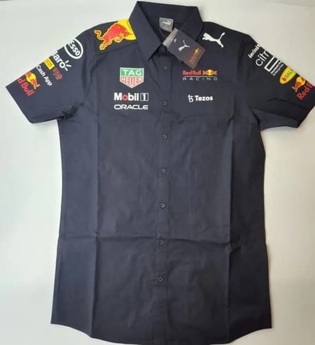 Camisa Red Bull Racing Team 2022 - A Pedido_exkarg Azul X 3