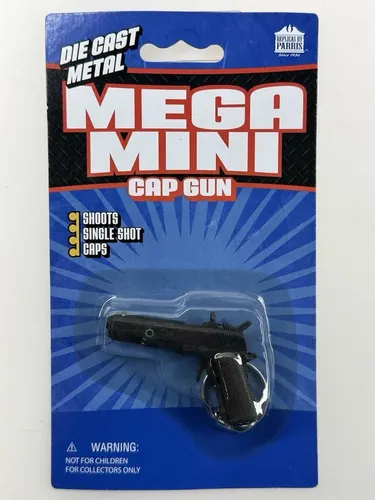 Set Pistolas A Cebita Mega Mini Cap Gun - A Pedido Negro 5
