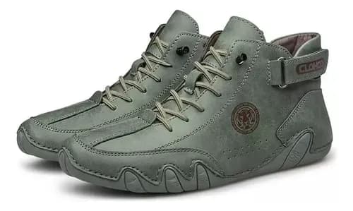 Botitas Ankle Boots Outdoor - A Pedido_exkarg Verde 40 Ar 5