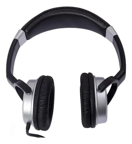 Auriculares Dj Numark Hf125 - A Pedido Negro/plateado 8
