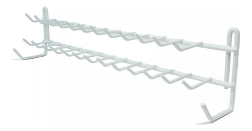 Rack Organizador Cinturones Y Corbatas - A Pedido_exkarg Blanco