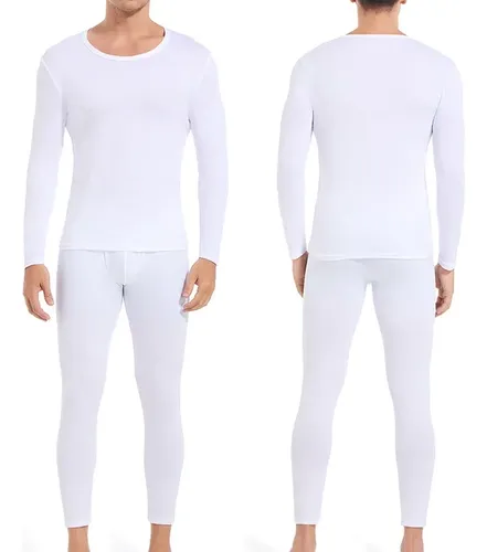 Conjunto De Ropa Interior Térmica Para Hombre - A Pedido S Negro