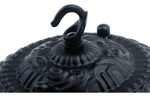 Floron Techo Vintage Black Chandelier - A Pedido_exkarg Negro 4