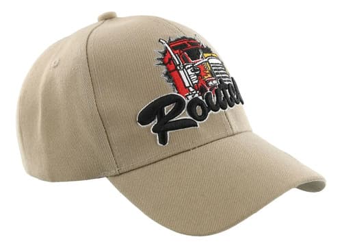 Gorra Big Truck Route 66 - A Pedido_exkarg Beige Adulto Ajustable 3