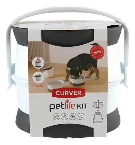 Set Curver Petlife Para Comida De Mascotas - A Pedido Petlife