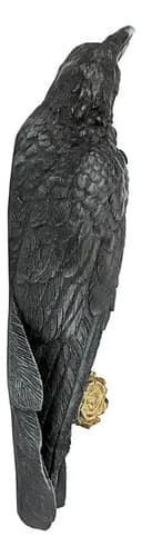 Escultura Pajaro Decorativo Design Toscano - A Pedido_exkarg Negro 2