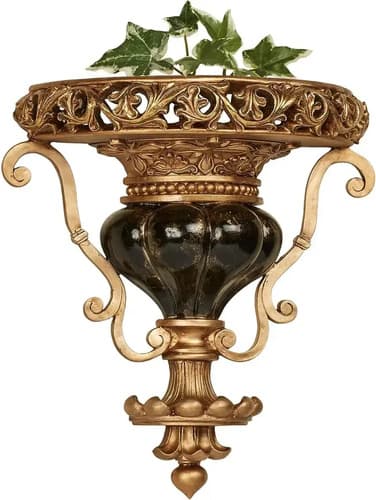 Estante De Pared Chalmette - A Pedido_exkarg Dorado