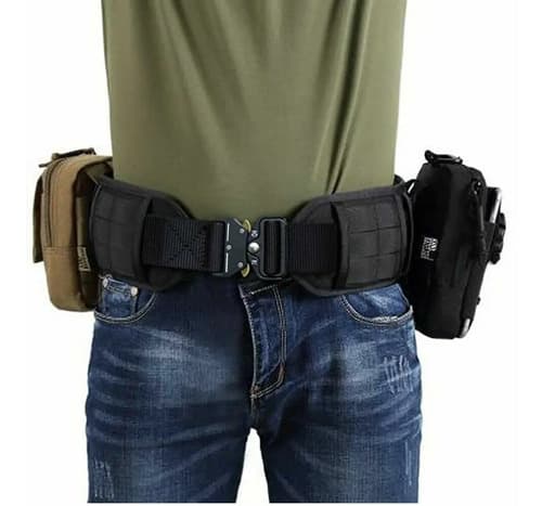 Cinturon Tactico Army Belt Quick - A Pedido_exkarg Negro Xxx 5