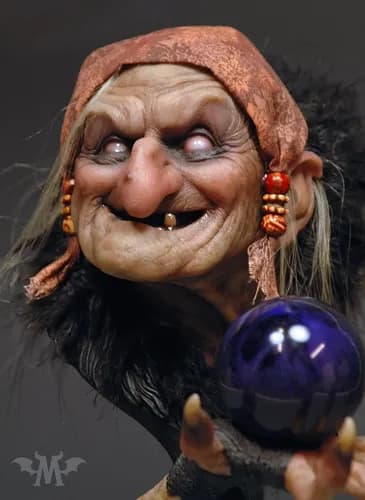 Busto Bergholtz Bruja Maleva The Spell - A Pedido_exkarg Piel 4