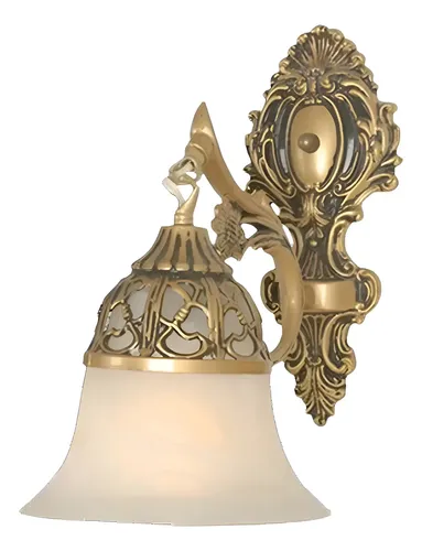 Aplique De Pared Modern Frosted Glass - A Pedido_exkarg Dorado