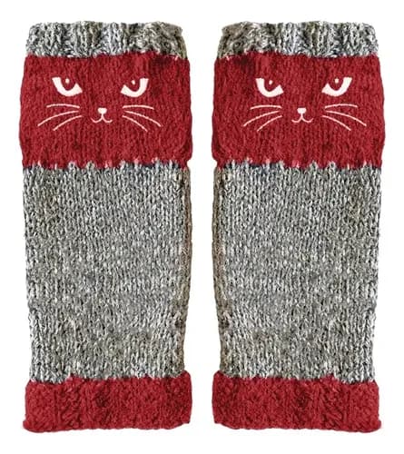 Guantes Sin Dedos Para Mujer - A Pedido_exkarg Negro M 5
