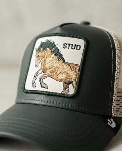 Gorra Goorin Bros Horse Trucker - A Pedido Negro M 6