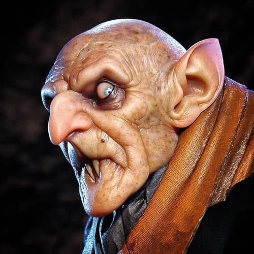 Busto Andy Bergholtz Orlok Nosferatu - A Pedido_exkarg Piel 3