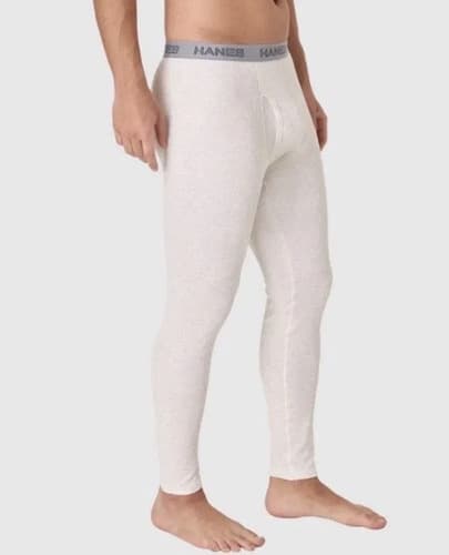 Calzoncillos Largos Hanes Long Johns Termica - A Pedido Gris Xxxs