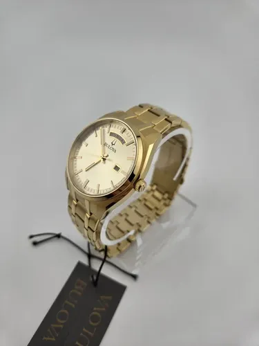 Reloj Bulova  Gold Surveyor Classic - A Pedido Dorado 3
