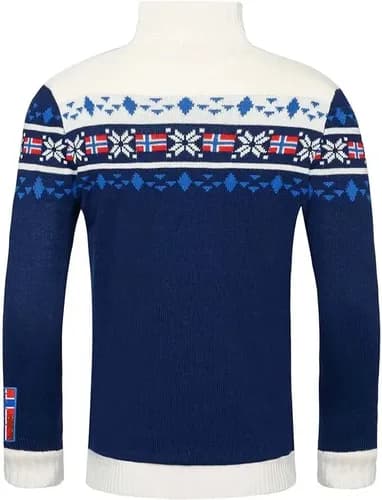 Cardigan Nebulus Men's Norwegian Warm - A Pedido_exkarg Azul 38 4