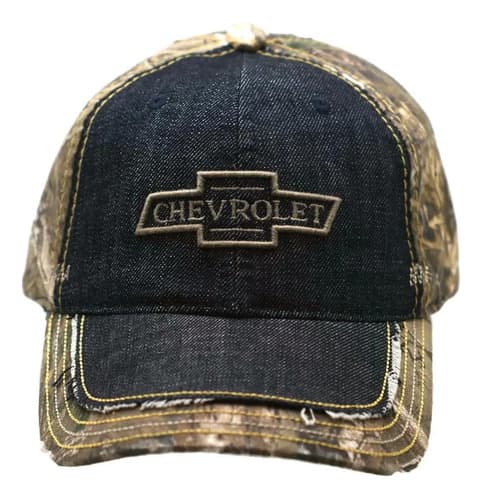 Gorra Chevrolet Realtree Camouflage - A Pedido_exkarg Marrón Adulto Ajustable