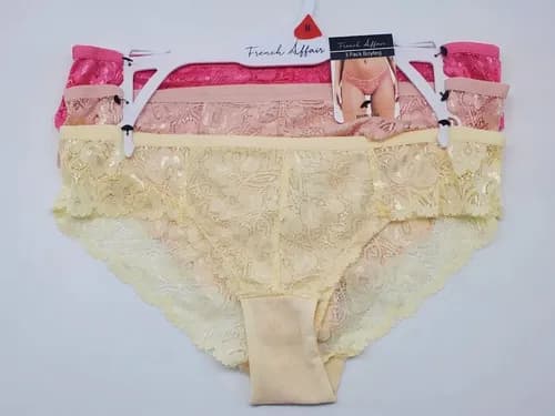 Pack 3 Bombachas Mujer French Affair - A Pedido_exkarg Rosa 90 2