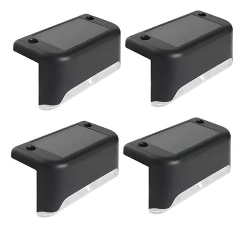 Pack 8 Luces Led Solares Para Aire Libre - A Pedido_exkarg Negro
