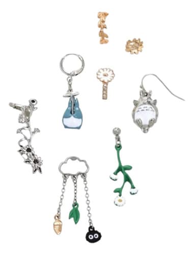 Set Aros Mi Vecino Totoro - A Pedido_exkarg