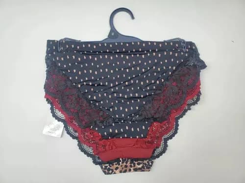 Pack Bombachas Láser Para Mujer Kathy Ireland - A Pedido Negro 90 5