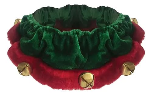 Collar Elástico Para Perros Y Gatos - A Pedido_exkarg Verde