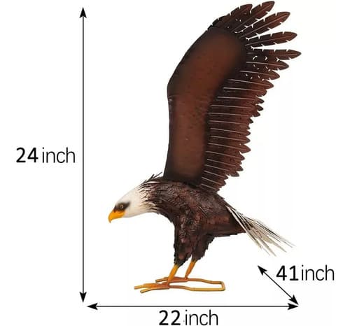Estatua Aguila Americana - A Pedido_exkarg Negro 2