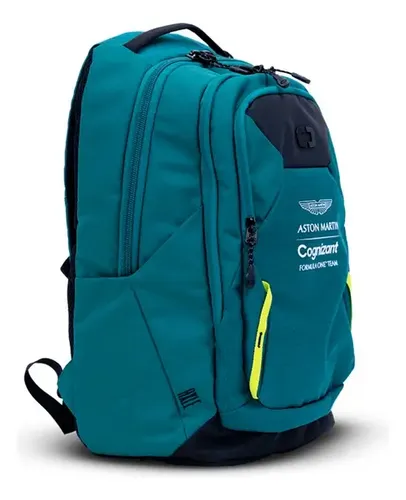 Mochila Official Aston Martin - A Pedido_exkarg Turquesa Liso 2