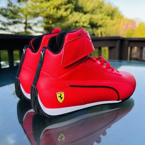 Botitas Puma Ferrari Neo Cat - A Pedido_exkarg Rojo 34.5 Ar 2