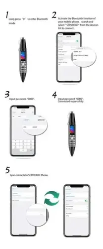 Lapicera Bluetooth Con Camara Gsm - A Pedido_exkarg Blanco 9
