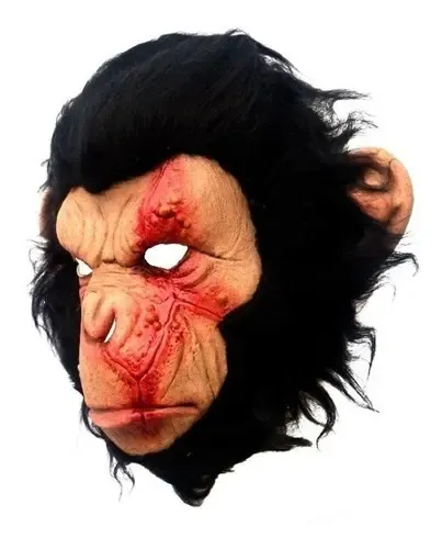 Máscara De Chango Infected Simio Disfraz Halloween Chimpance 2