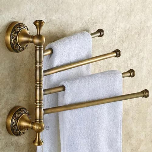 Toallero Plegable Bars - A Pedido_exkarg Dorado 2