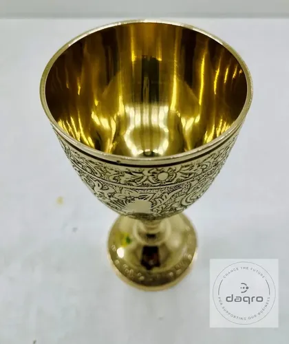 Copa De Vino Bronce Solido - A Pedido_exkarg Bronce 3