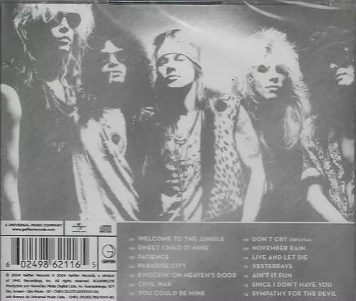 Cd Guns N' Roses Grandes Éxitos - A Pedido_exkarg 5