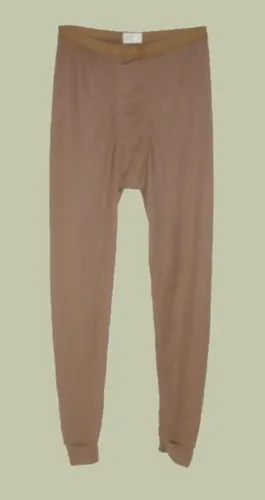 Calzoncillos Largos De Algodón Del Ejército Checo - A Pedido Marrón 38 2