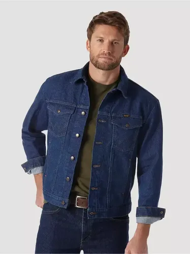 Campera  Cowboy Cut Unlined Denim - A Pedido_exkarg Azul 38 3
