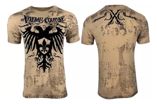 Remera  Rain Eagle Biker - A Pedido_exkarg Marrón S 2