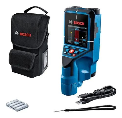 Detector Materiales Bosch D-tect 200 C Estuche Color Azul Azul